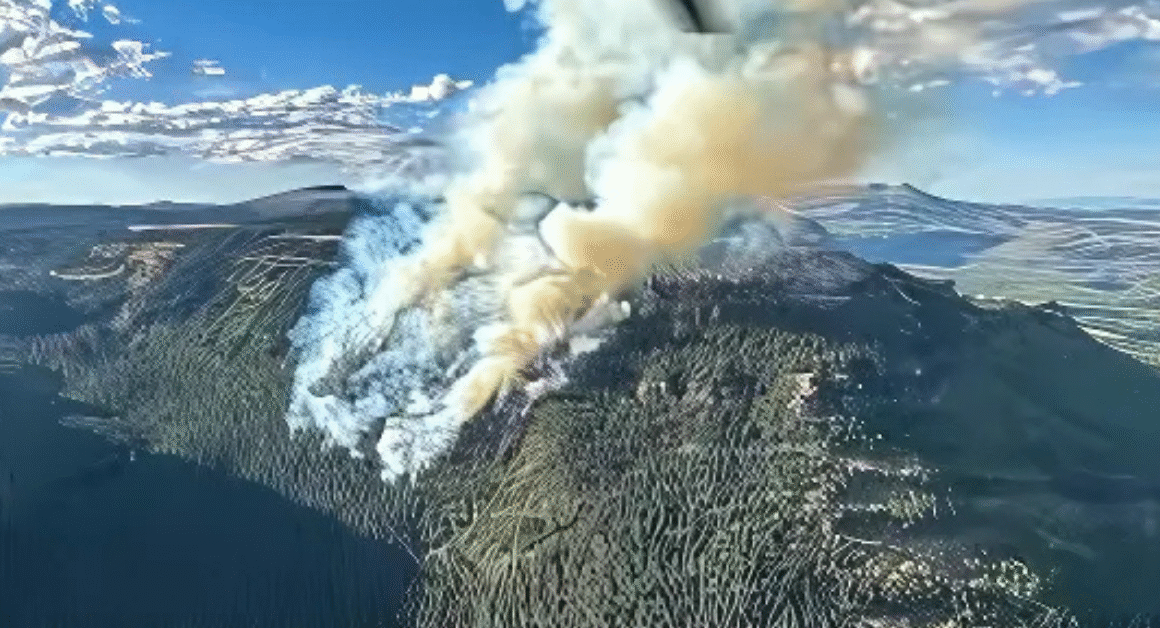 Derby Fire Smoke to Increase with Warm, Dry Weather; Containment Efforts Continue